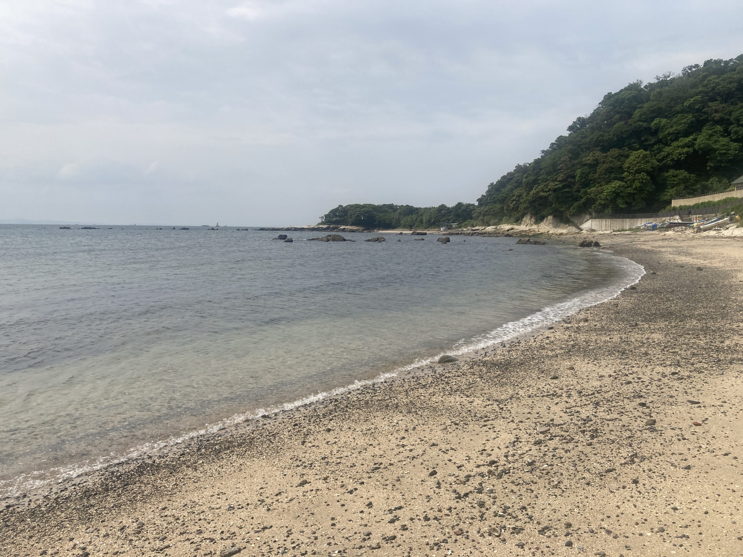 Glass beach West Uraga けものみち日記 a beast path diary